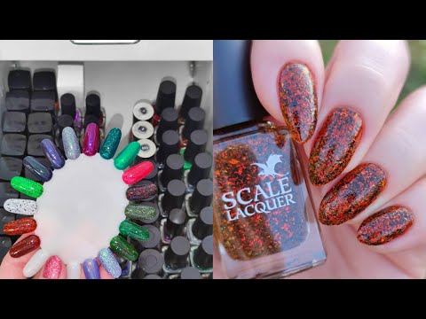 Видео: Расхламление лаков для ногтей 💅🏻 Часть 9. Scale Lacquer 🦇