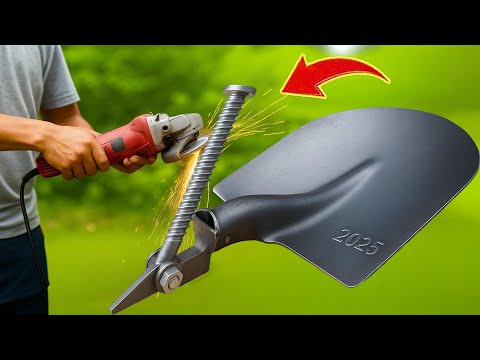 Видео: Это нужно каждому дому, но никто этого не делает!! Превратите старую лопату в мощный инструмент 3-в-