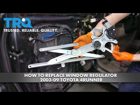 Видео: Как заменить стеклоподъемник на Toyota 4Runner 2003–2009 годов выпуска