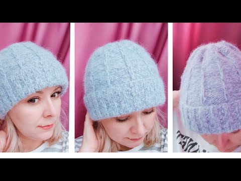 Видео: Шапка 2в1. Два варианта макушки.