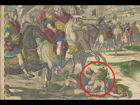 Видео: Интересные вещи на старинных гравюрах и картах