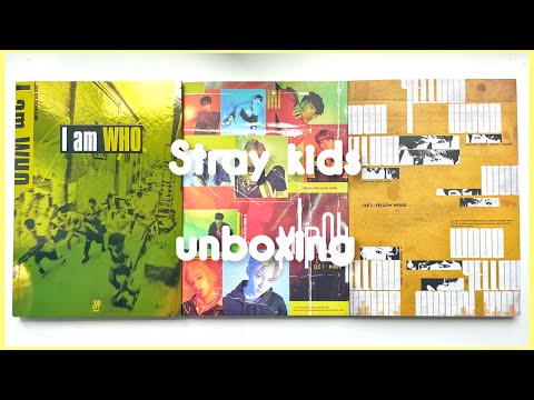 Видео: ★ Распаковка альбомов Stray Kids ★ I am Who, Clé 1: Miroh, Clé 2: Yellow Wood ★