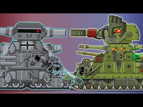 Видео: АБОРДАЖ МОНСТРА ! КВ-44М vs VK-44 !