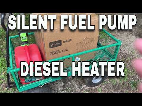 Видео: БЕСШУМНЫЙ ТОПЛИВНЫЙ НАСОС Дизельный обогреватель МЕНЯЕТ ВСЕ!