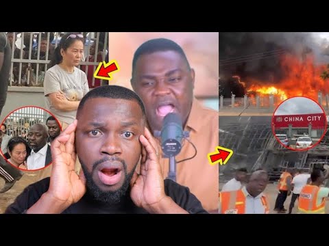 Видео: Как в Кумаси загорелся торговый центр China City + Кевин Тейлор разоблачает их