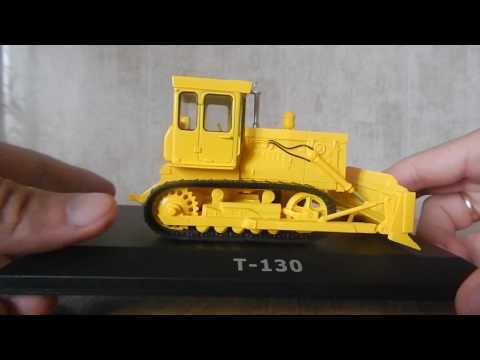 Видео: Т-130. Обзор модели 1:43 Тракторы: История, люди, машины.