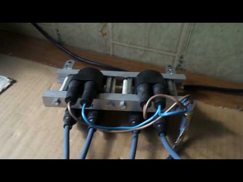 Видео: Безконтактное 2х контурное зажигание на одном датчике,часть 1