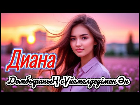Видео: Диана  Қазақ қызына арналған нәзік ән