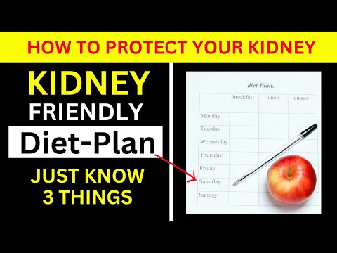 Видео: Планы диеты, благоприятные для почек, для оптимального здоровья почек