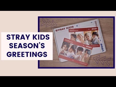 Видео: В восторге от Stray Kids 2021 Season’s Greetings Unboxing Распаковка