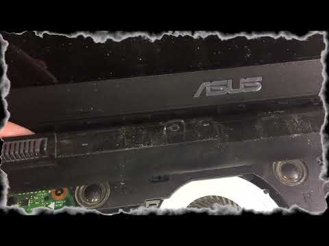 Видео: мини ремонт и обслуживание ноутбука ASUS