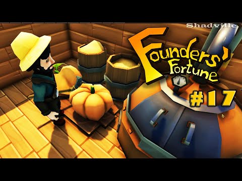 Видео: Построили пивоварню и послали пиратов ☀ Founders Fortune Прохождение игры #17