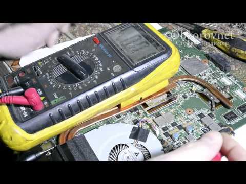 Видео: Ноутбук ASUS не включается не заряжается