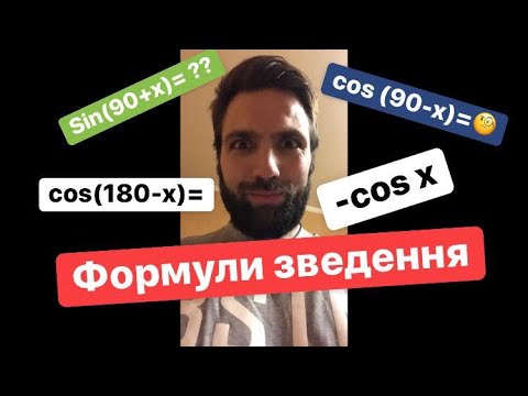 Видео: Формули зведення. Тригонометрія. +гра на логіку