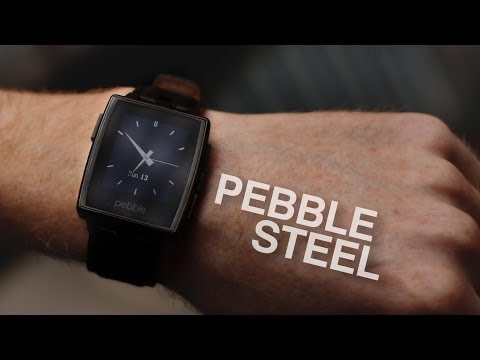 Видео: Полный обзор Pebble Steel, и Русификация.