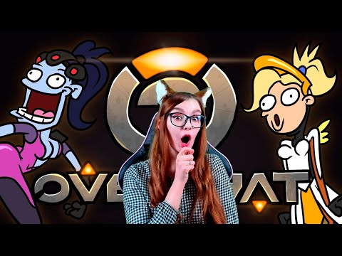 Видео: OVERWHAT РЕАКЦИЯ НА СМЕШНУЮ АНИМАЦИЮ