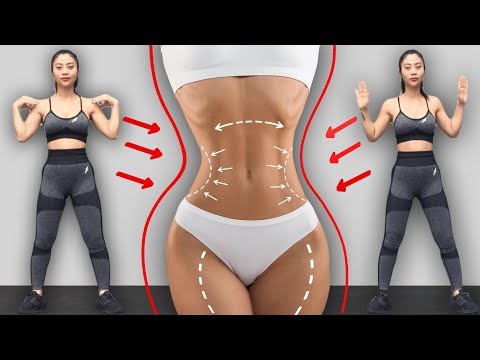 Видео: Кардио для пресса стоя для линии пресса, тонкой талии и плоского живота🔥 30 минут сжигания жира