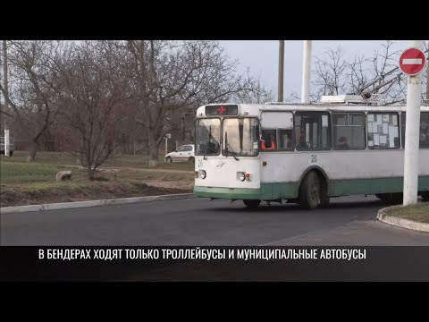 Видео: В Бендерах ходят только троллейбусы и автобусы