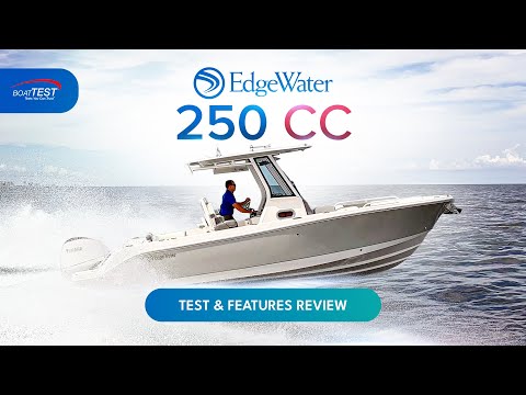 Видео: Тест EdgeWater 250CC | Создан с использованием технологии Single Piece Infusion (SPI) и SeaKeeper...