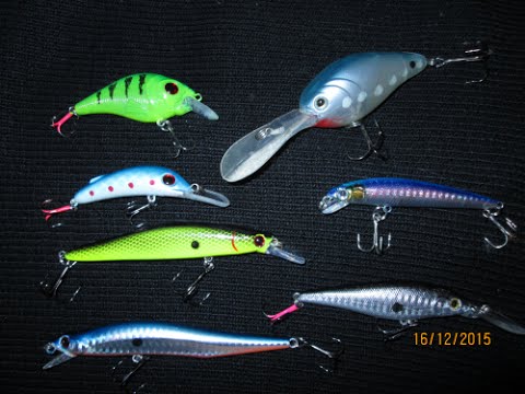 Видео: Разловленные воблеры с Ali.2015г.Поклевки.Краткий отчет по Tsu Yoki