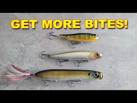 Видео: 6 лучших поверхностных приманок, которые должен знать каждый рыболов-бассмен | Ловля окуня