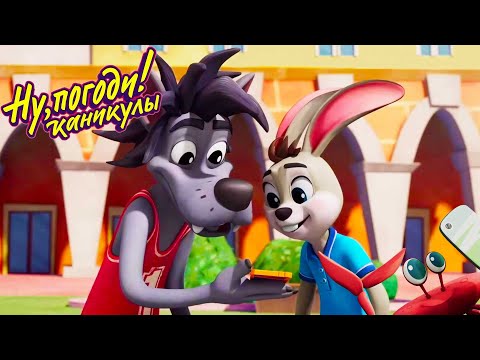 Видео: Ну, погоди! Каникулы  🐺🐰 Сборник серий 6-10  🤩  Прикольные мультики для детей  💚  МультиЛэнд TV