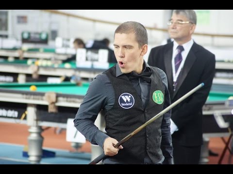 Видео: Русский бильярд. Сталев - Ермаков