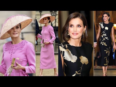 Видео: Очень красивая и стильная королева Испании Летиция. Мода и стиль/Испанская королевская семья/Биог...