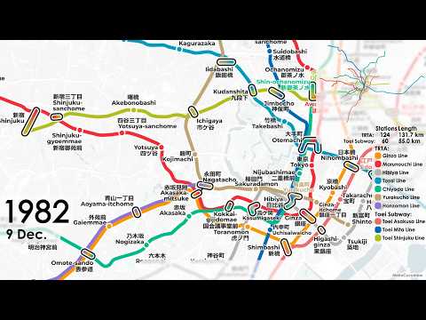 Видео: История Токийского Метро
