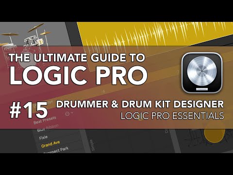 Видео: Logic Pro #15 — Барабанщик и конструктор ударных установок