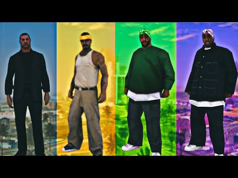 Видео: ЦВЕТА ВСЕХ БАНД ВСЕХ ЧАСТЕЙ GTA 