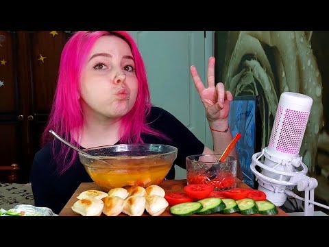 Видео: Подставная участница пацанок/солянка мукбанг/mukbang