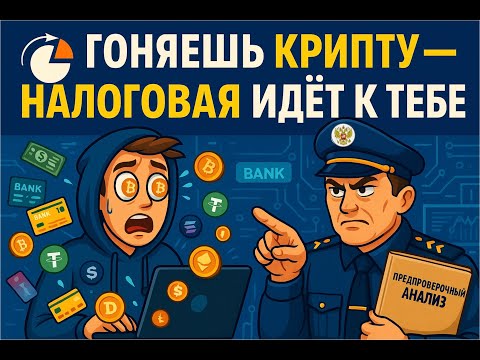Видео: Как налоговая находит тех, кто гоняет крипту