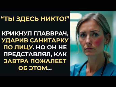 Видео: Главврач ударил санитарку и выгнал её… Но на следующее утро появился владелец клиники!