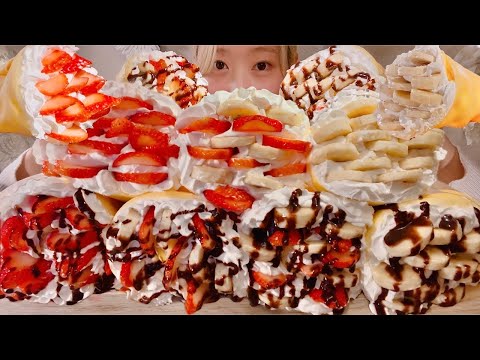 Видео: ASMR Домашние блины【русские субтитры】【Mukbang/ Eating Sounds】