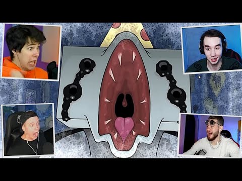 Видео: Реакция Летсплейщиков на Скример Блэма в One Night at Flumpty's 3