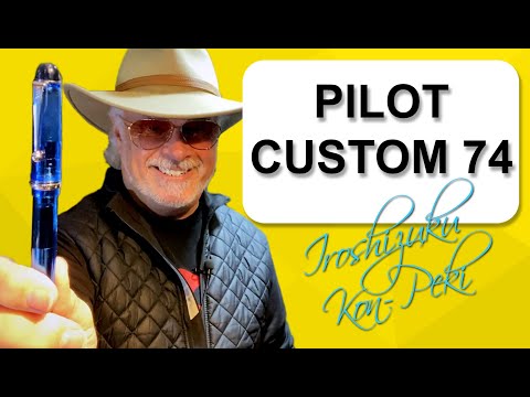 Видео: Распаковка и обзор Pilot Custom 74 2021