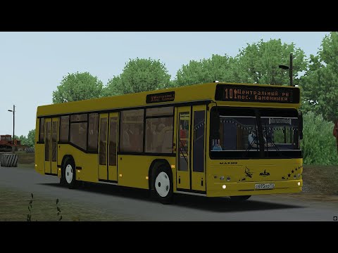 Видео: OMSI 2 Чистогорская область rework (2025) МАЗ 103.469 Маршрут 101