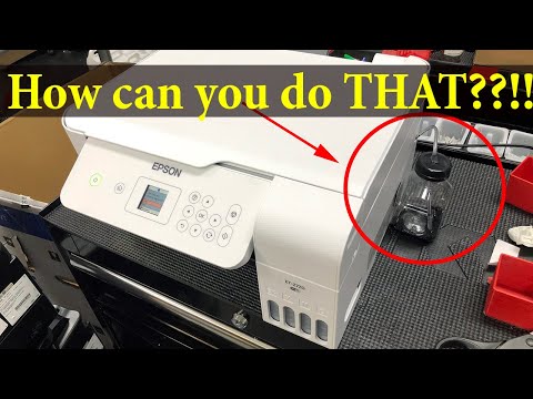 Видео: Fix Epson ET-2720 Waste Ink Pad — установите внешний резервуар для отходов с EcoTank Supertank