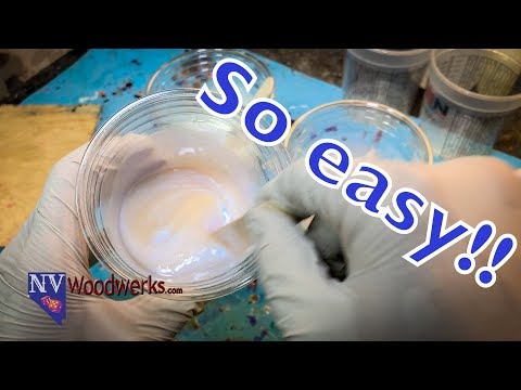 Видео: Эффект опала или перламутра в литьевой смоле