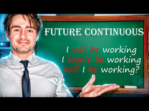Видео: Future Continuous з нуля | Англійська для початківців | урок 10