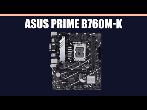 Видео: Материнская плата ASUS PRIME B760M-K