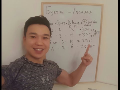 Видео: Булчингаа өсгөх  -  Булчиндаа зөв ачаалал өгөх