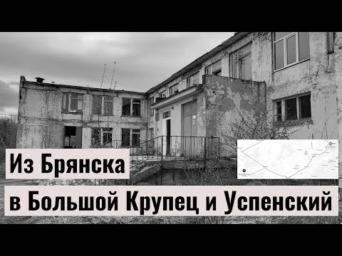 Видео: Страшная заброшенная школа | Большой Крупец | Успенский | сельское кладбище | Брянский край