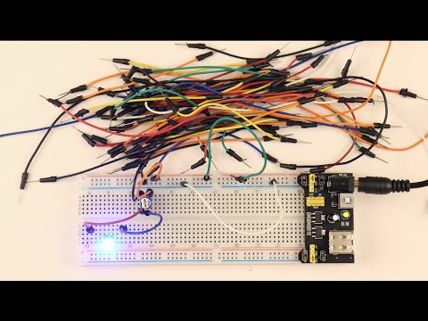 Видео: Макетная плата (Breadboard) с AliExpress. Для чего она и как пользоваться.