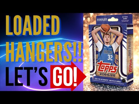 Видео: НОВЫЙ ВЫПУСК!! Баскетбольные вешалки Topps 25-26 (10)🚨 ЗАГРУЖЕННЫЕ ВЕШАЛКИ!!!!