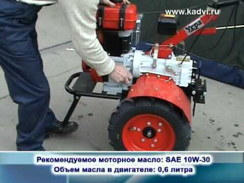 Видео: Мотоблок "Угра" НМБ-1