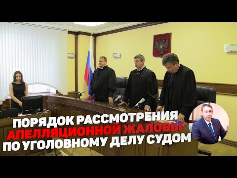 Видео: Порядок рассмотрения апелляционной жалобы по уголовному делу судом