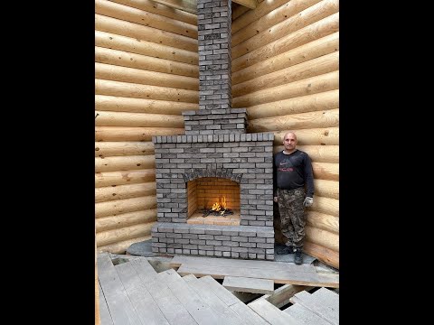 Видео: Камин наш 167 объект