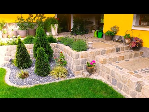 Видео: Оригинальные идеи для красивого благоустройства садового участка / Examples of garden compositions